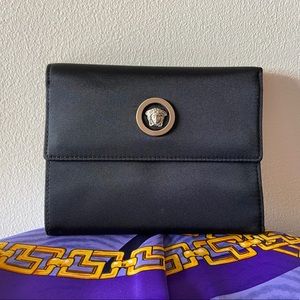 Gianni Versace Vintage Medusa Trifold Wallet
